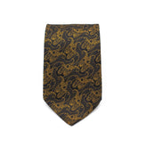 BLACK GOLD LEGACY TIE AND POCKET SQUARE SET